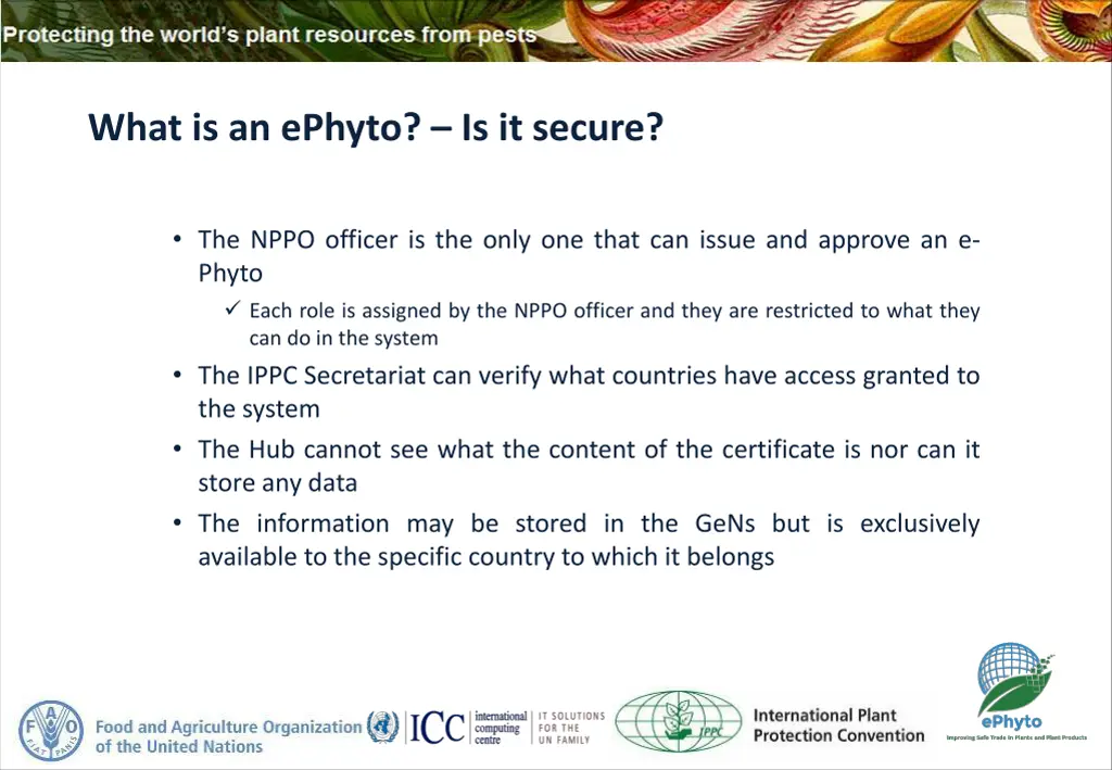 what is an ephyto is it secure