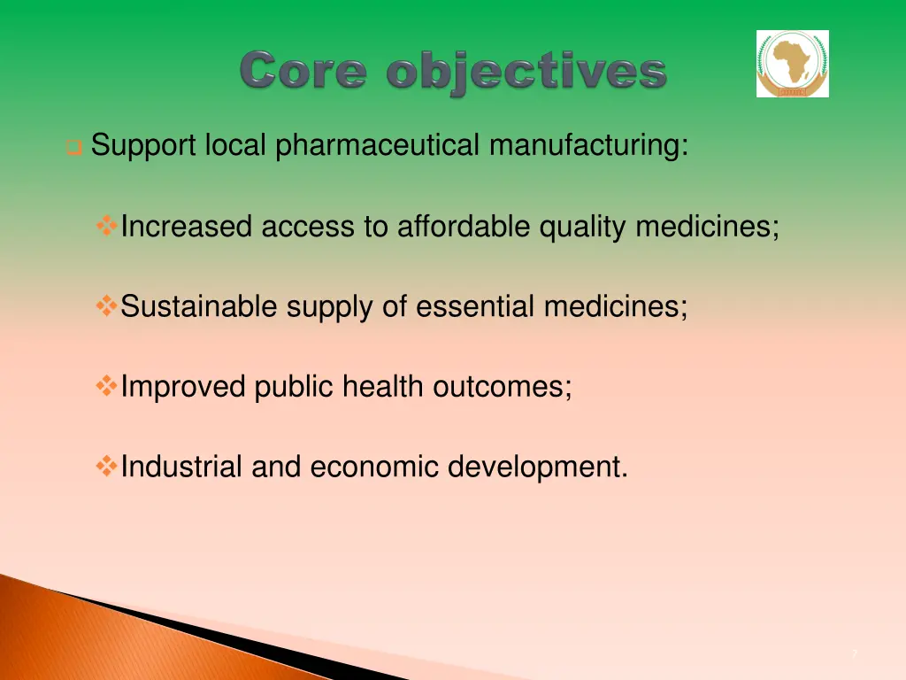 support local pharmaceutical manufacturing