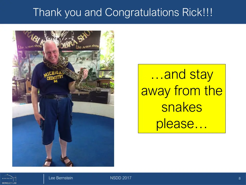 thank you and congratulations rick