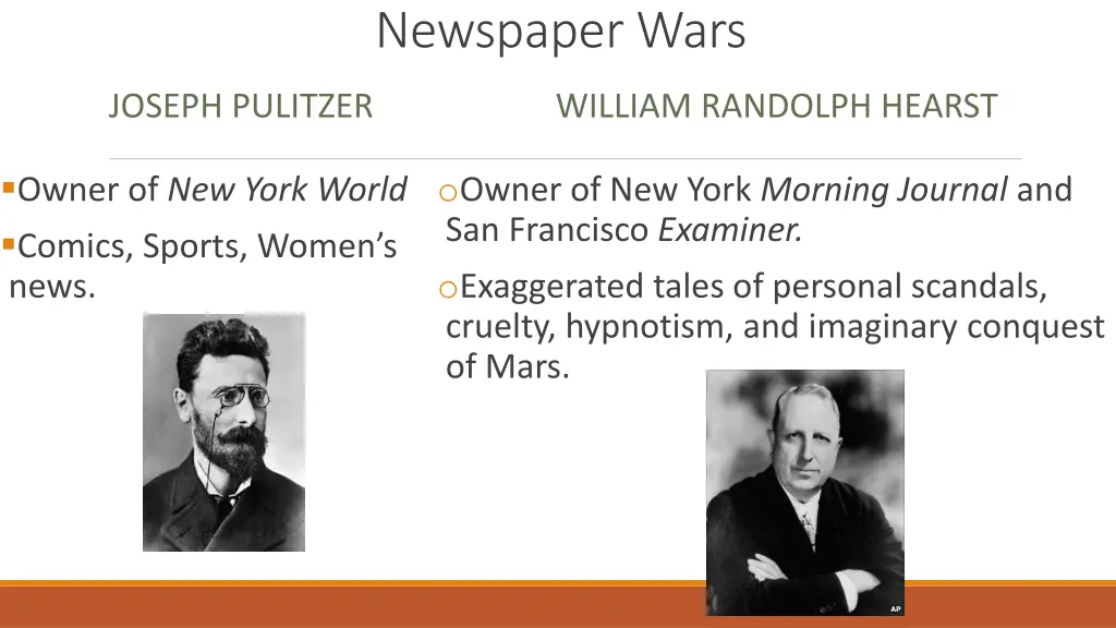 newspaper wars