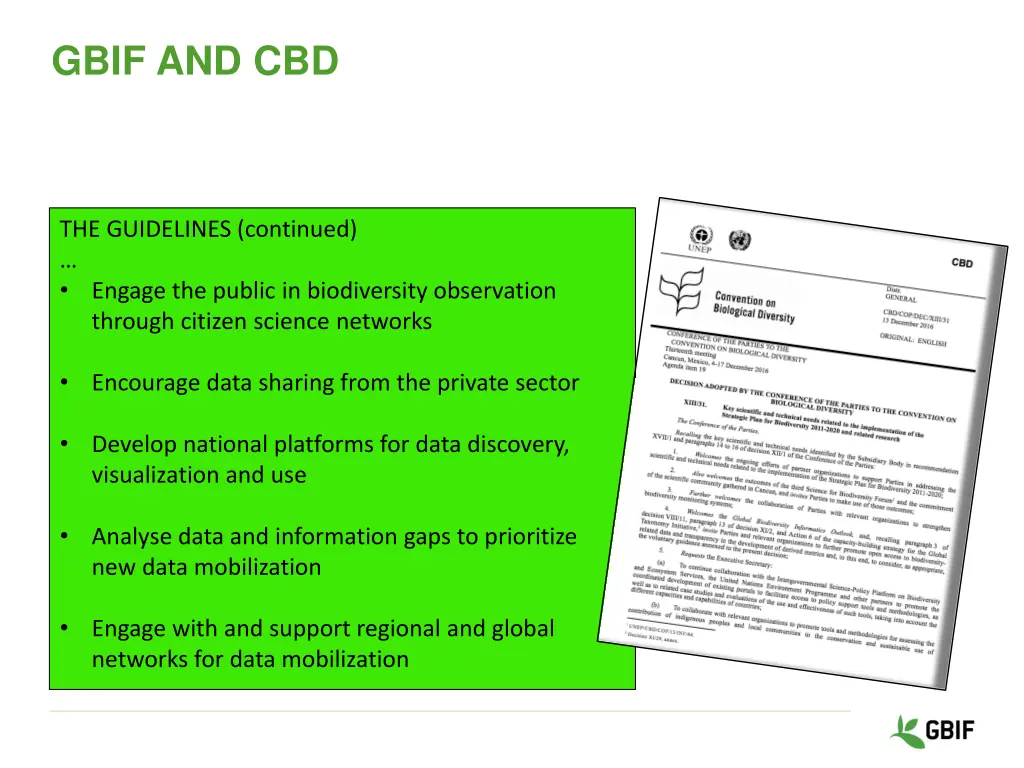 gbif and cbd 4