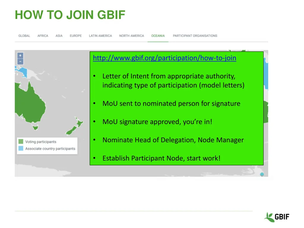 how to join gbif