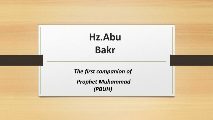 hz abu bakr