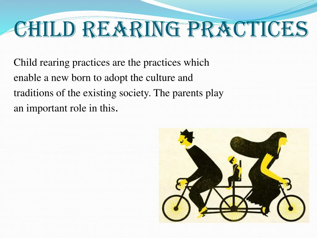 child rearing practices