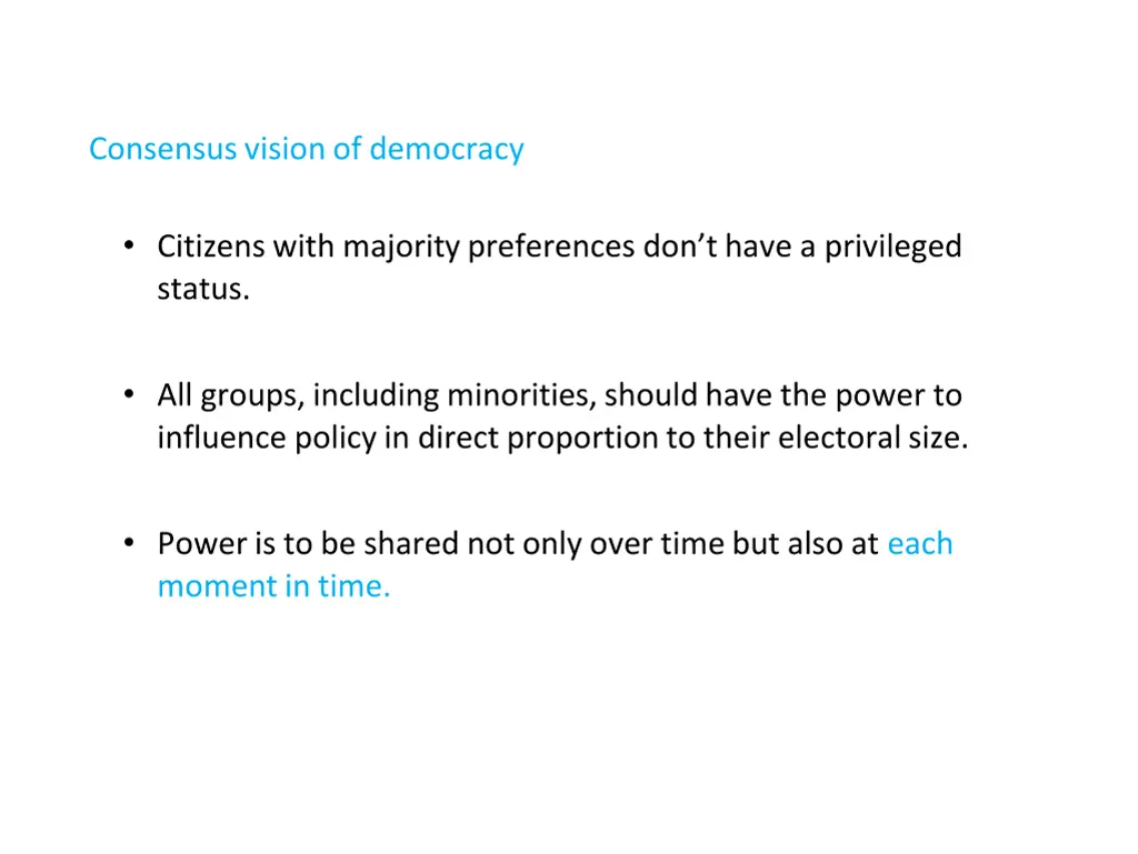 consensus vision of democracy 2