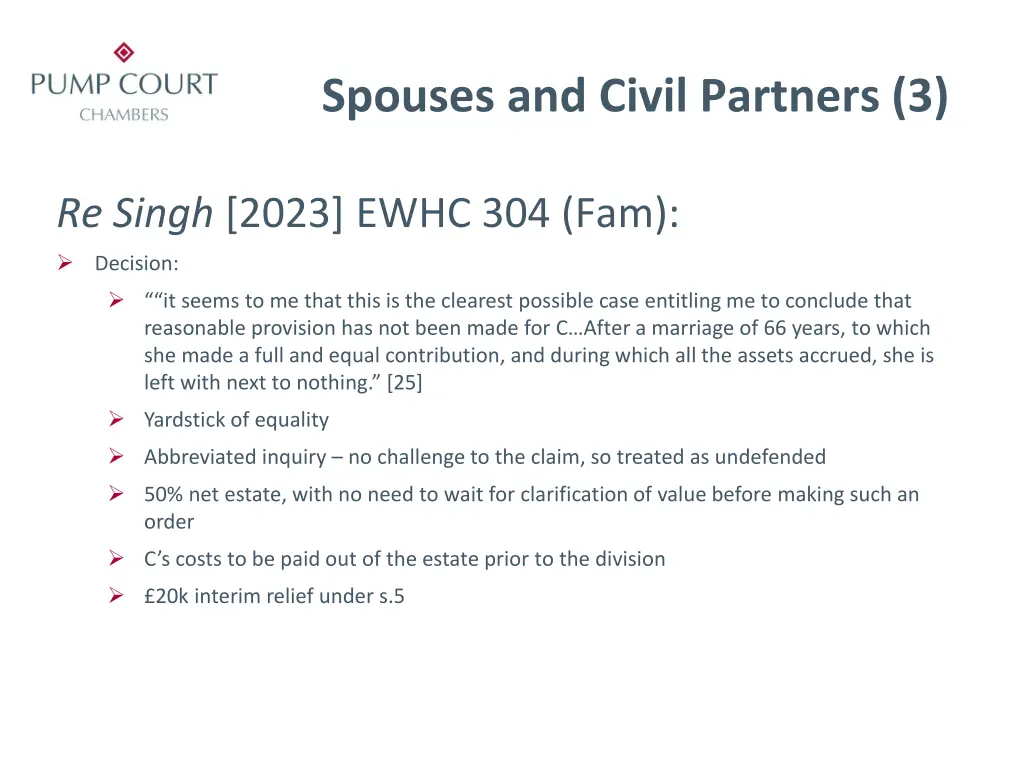 spouses and civil partners 3 1