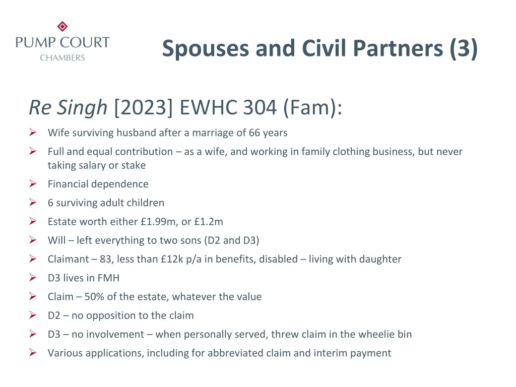 spouses and civil partners 3