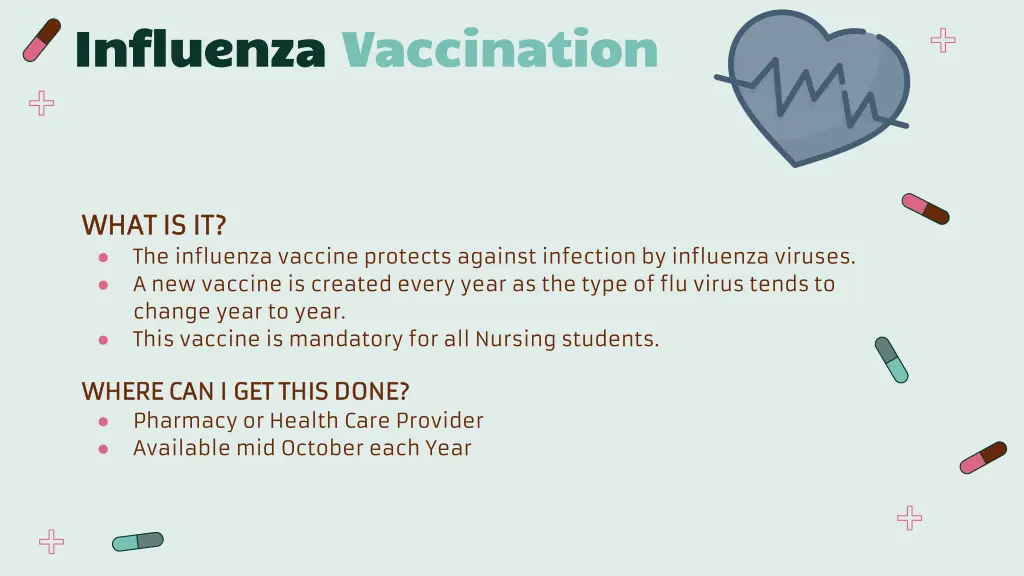 influenza influenza vaccination vaccination