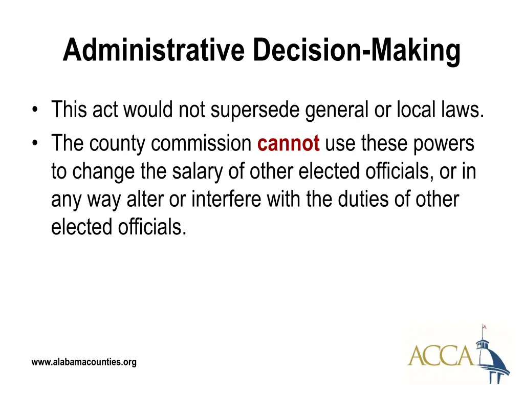 administrative decision making 2