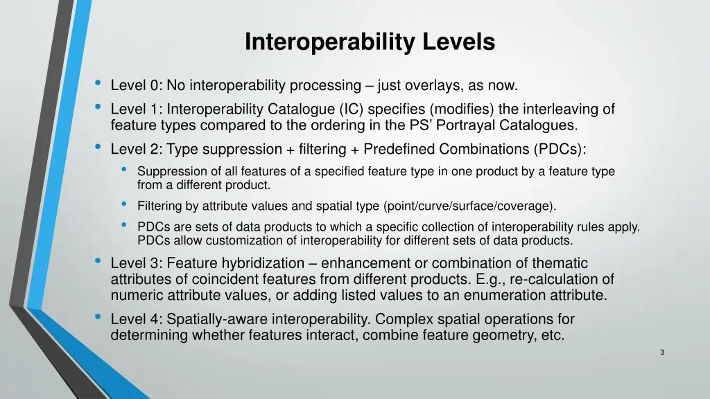 interoperability levels