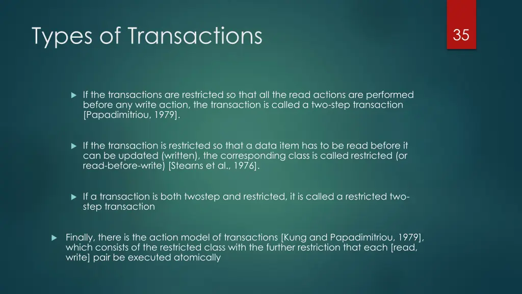 types of transactions 1