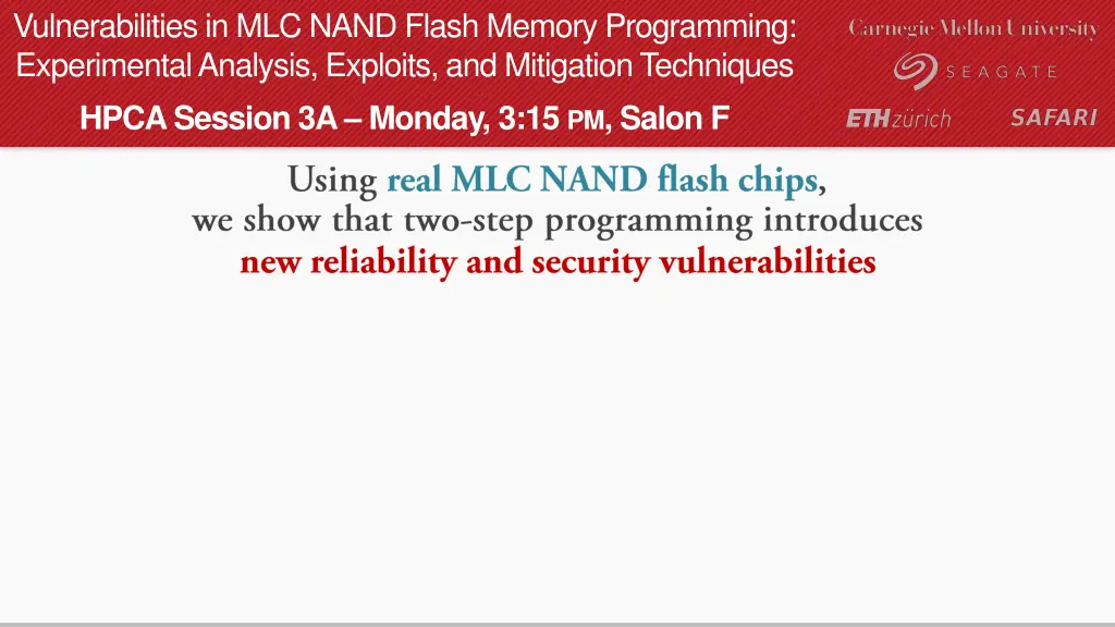 vulnerabilities in mlc nand flash memory 3