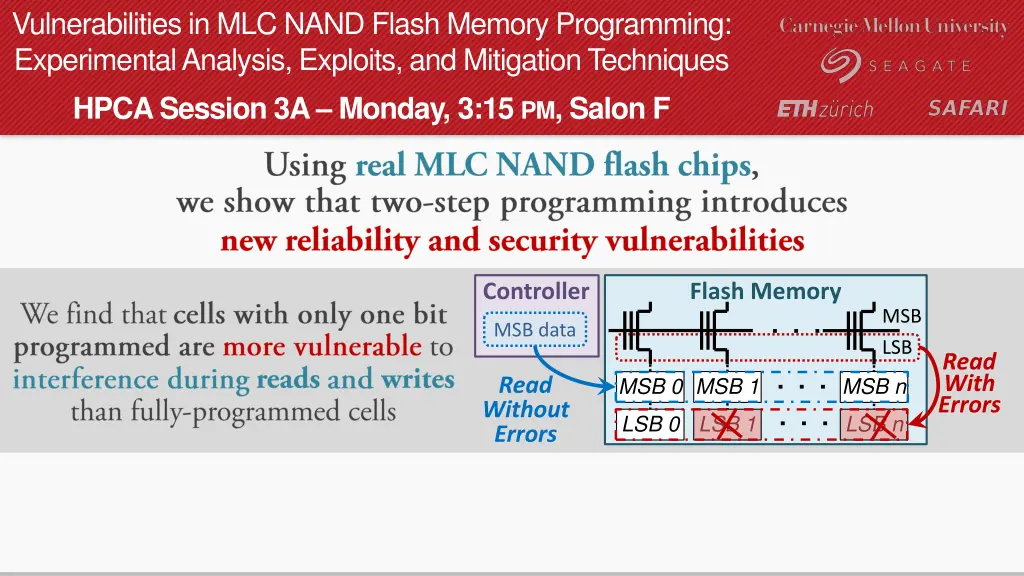 vulnerabilities in mlc nand flash memory 4