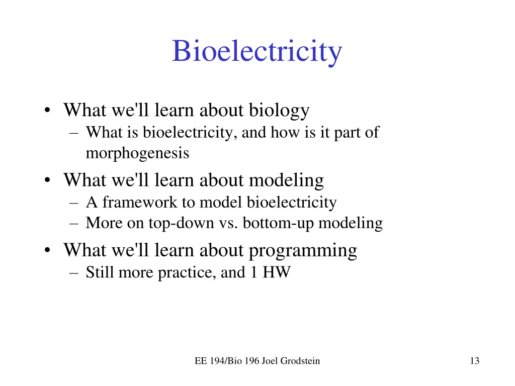 bioelectricity