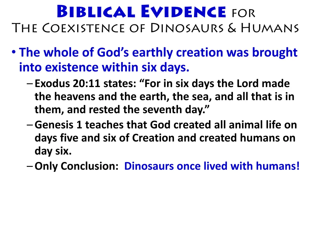 the whole of god s earthly creation was brought