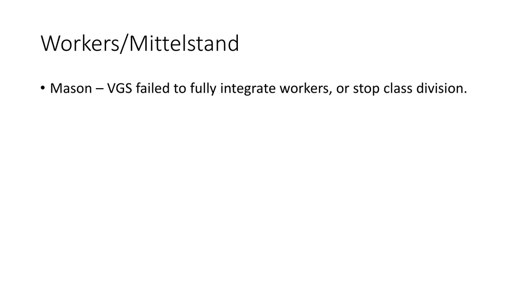 workers mittelstand