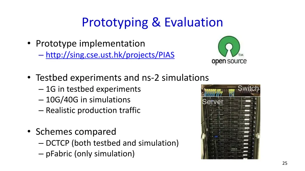 prototyping evaluation