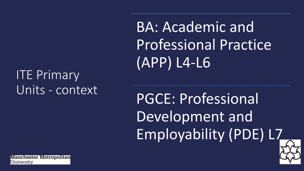 ba academic and professional practice app l4 l6