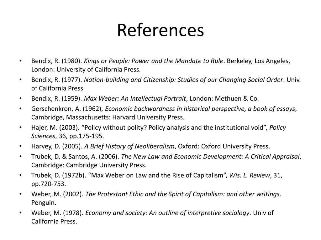 references