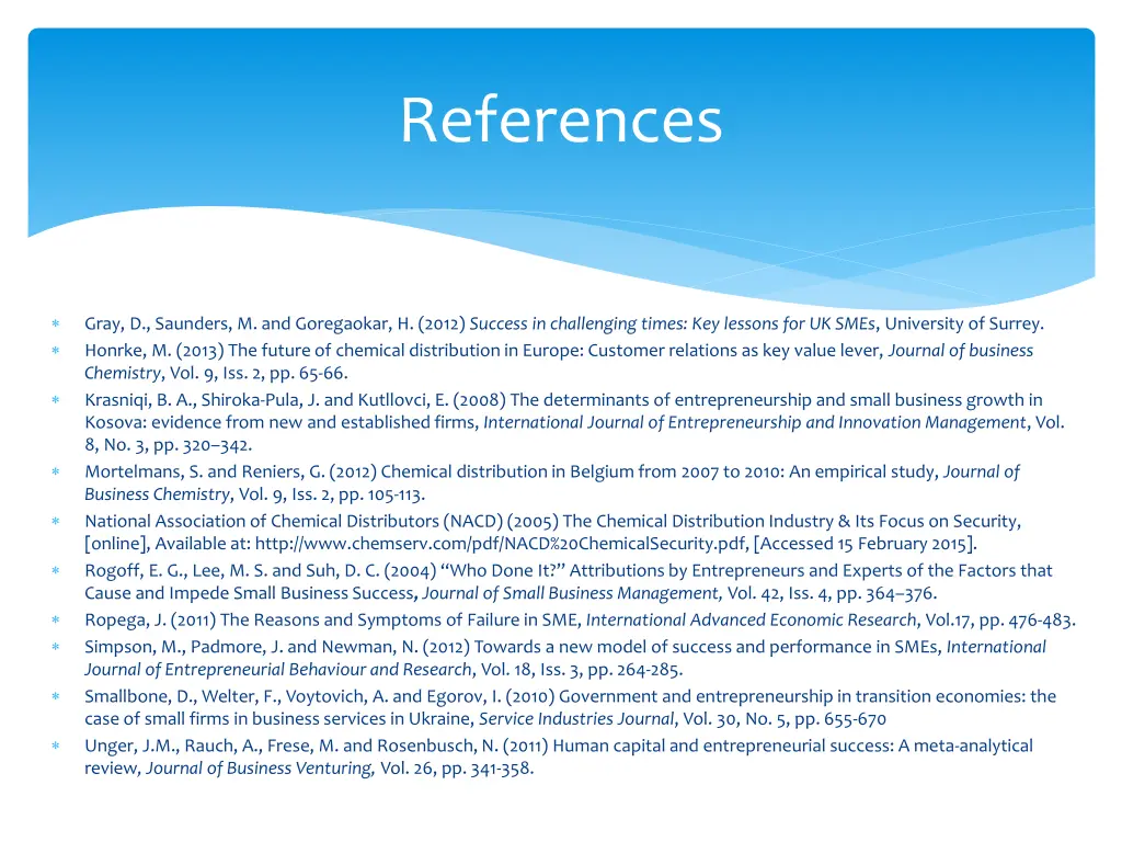 references 1