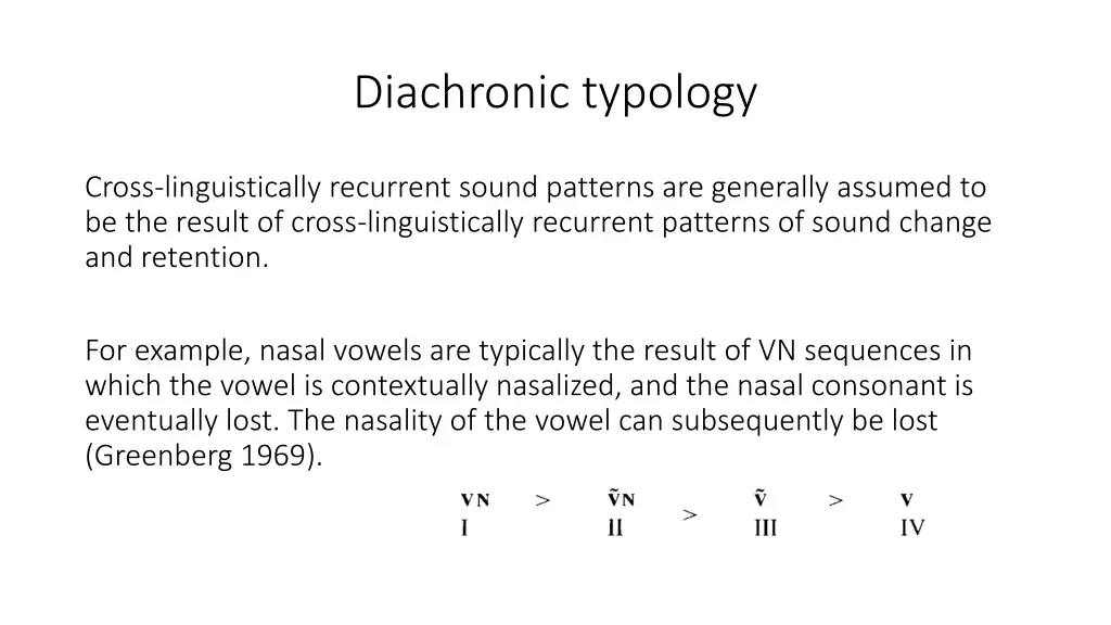 diachronic typology 2