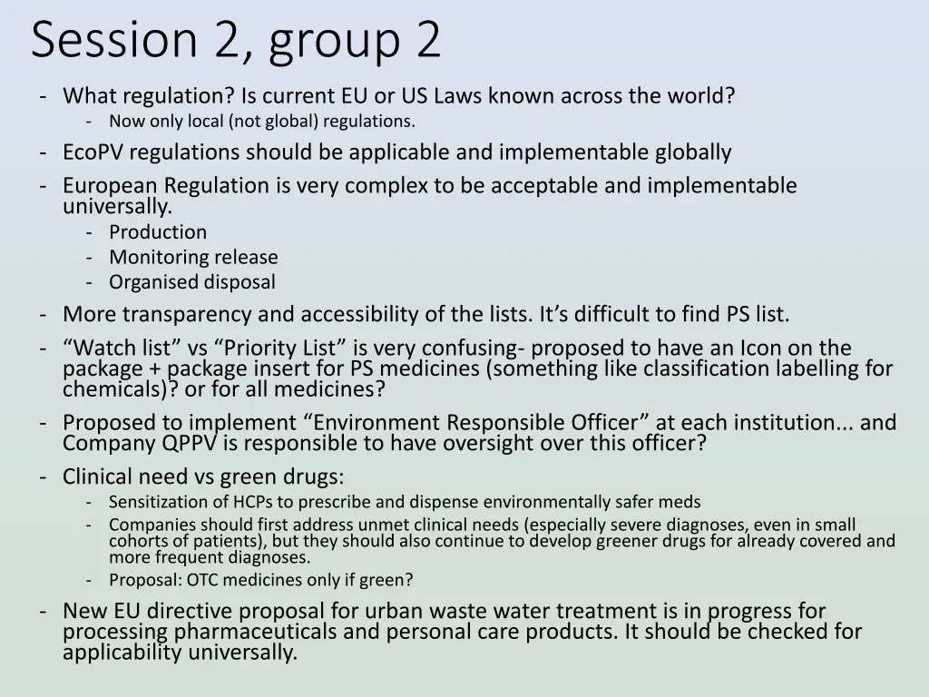 session 2 group 2