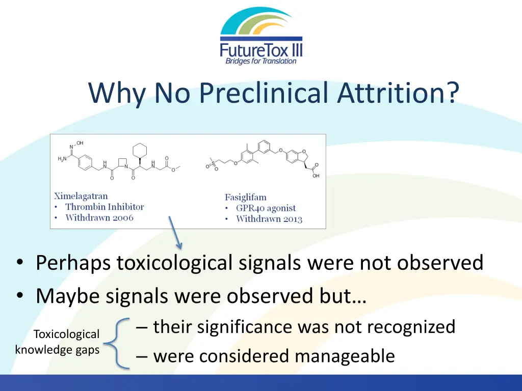 why no preclinical attrition