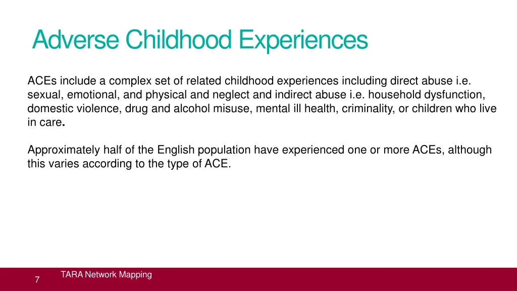 adverse childhood experiences