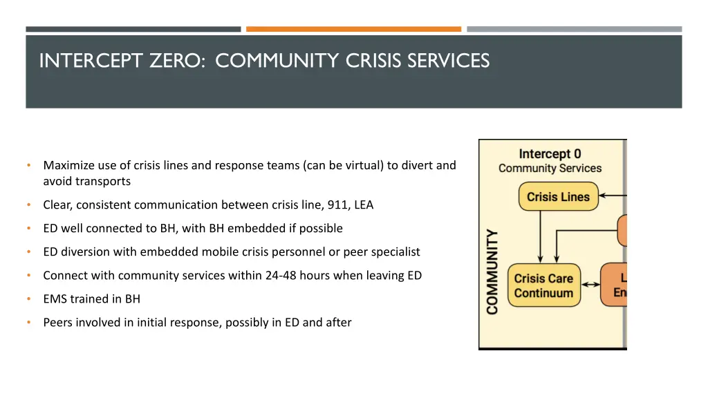 intercept zero community crisis services