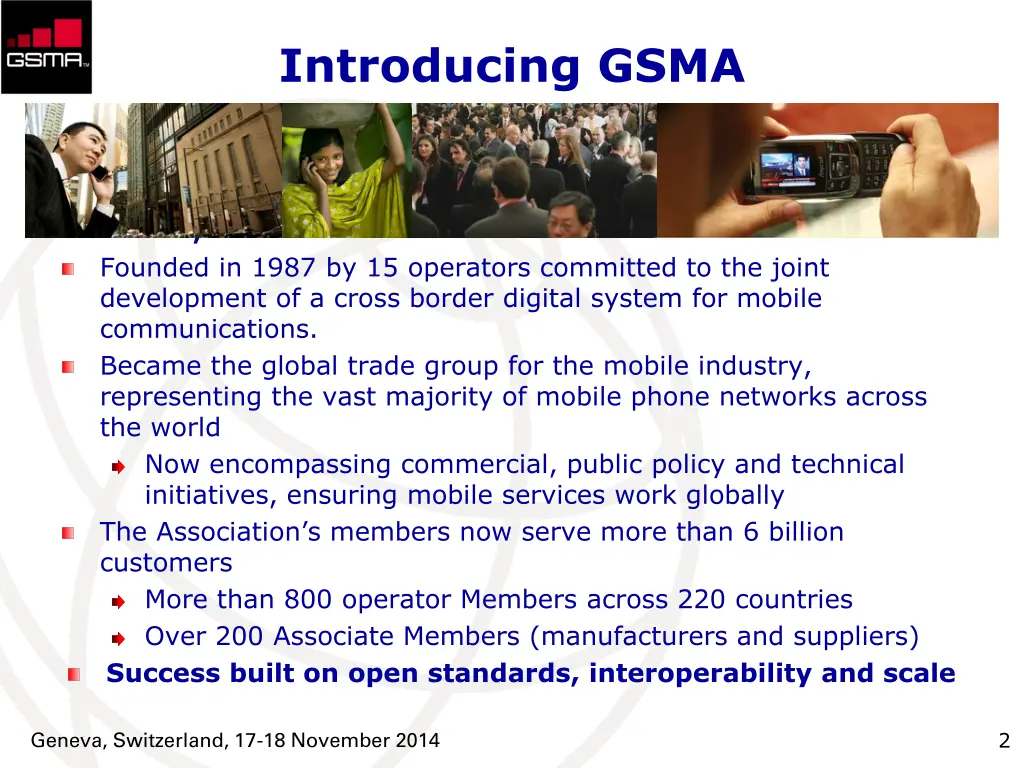 introducing gsma