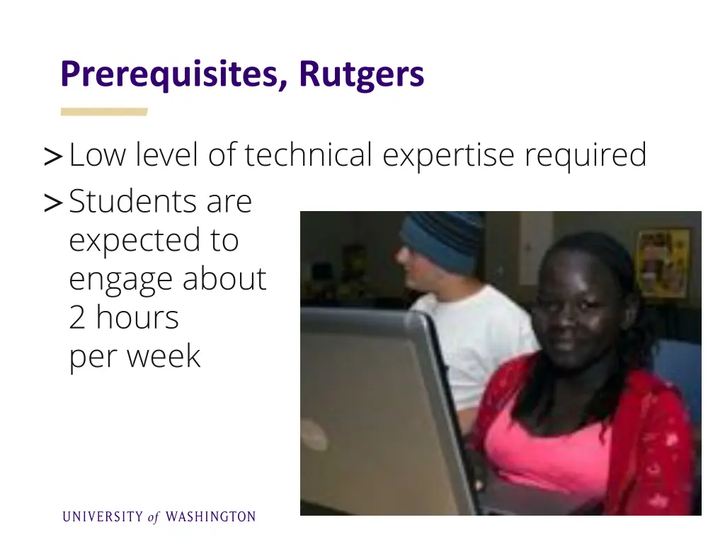 prerequisites rutgers