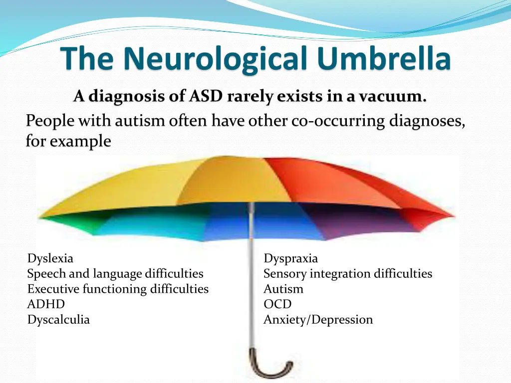 the neurological umbrella