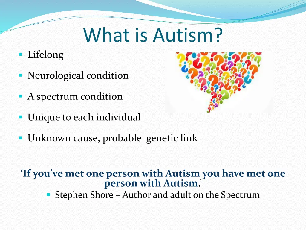 what is autism