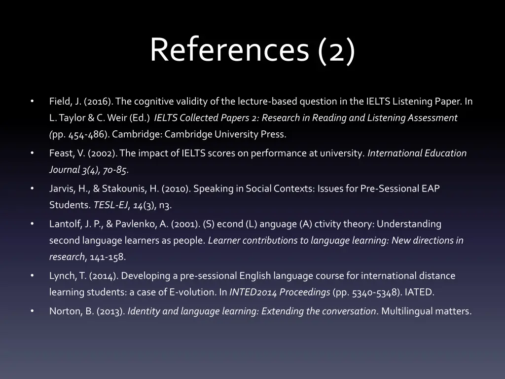 references 2