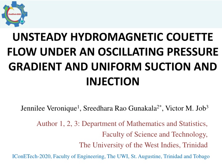 unsteady hydromagnetic couette flow under