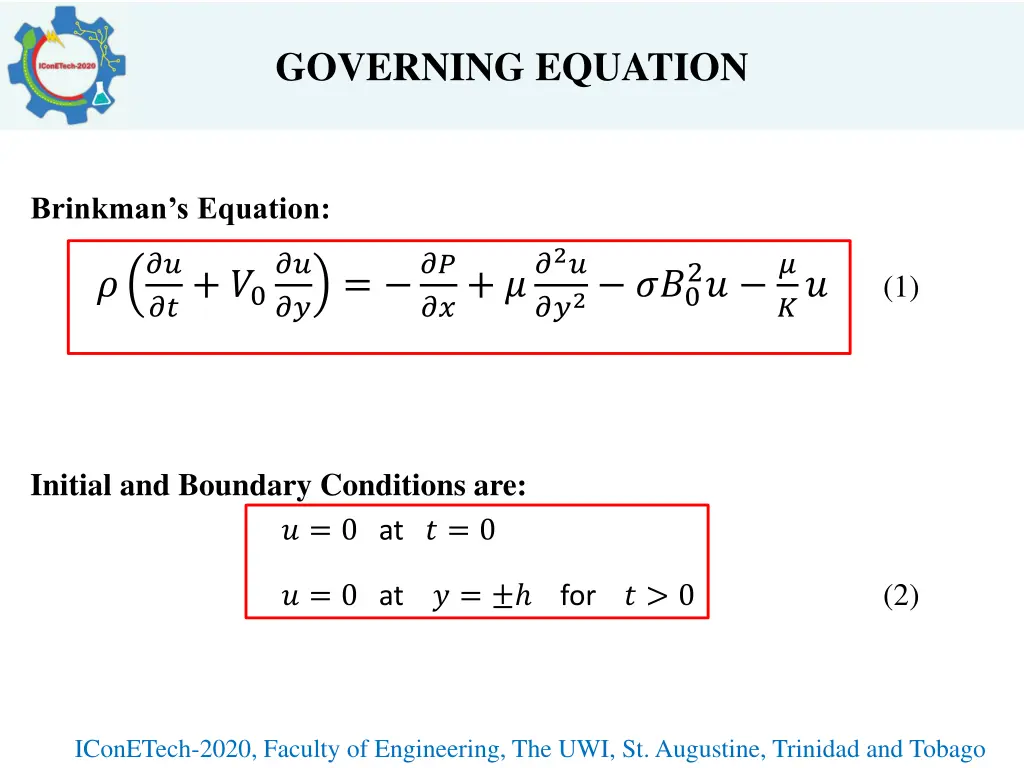 governing equation