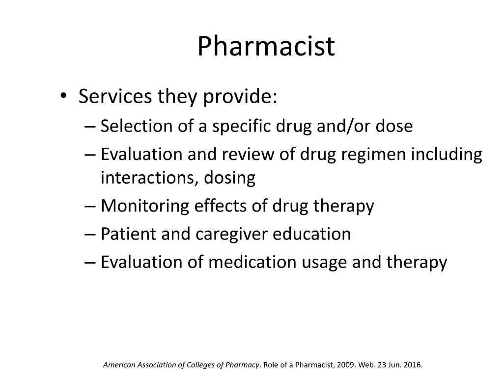 pharmacist 1