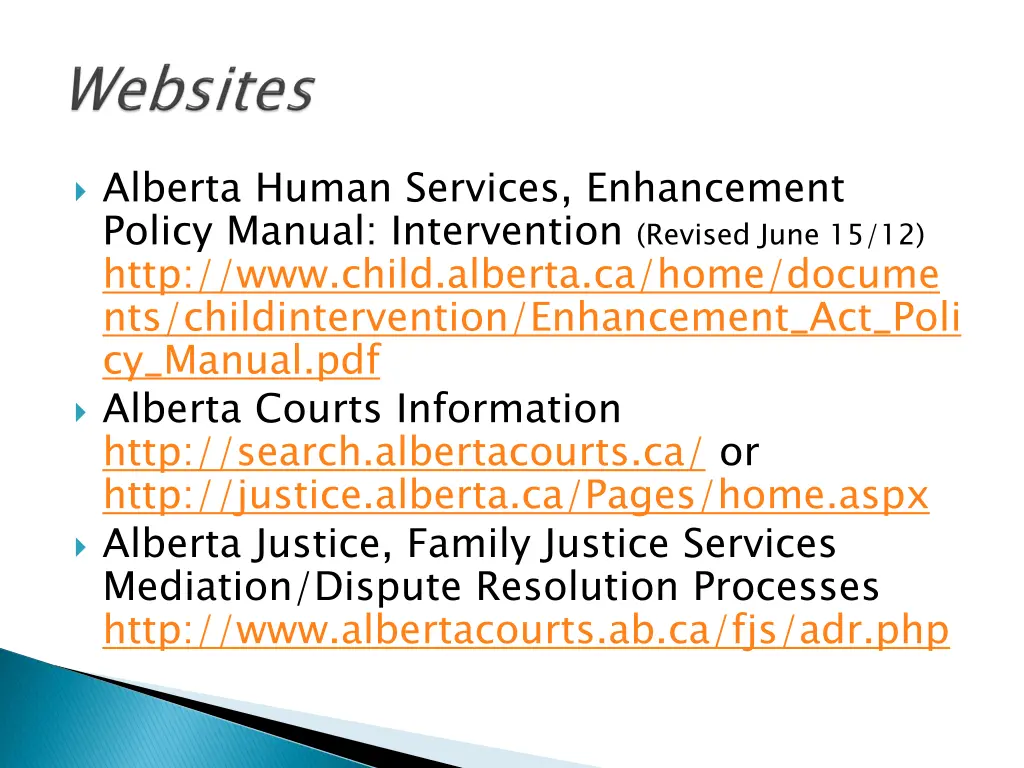 alberta human services enhancement policy manual