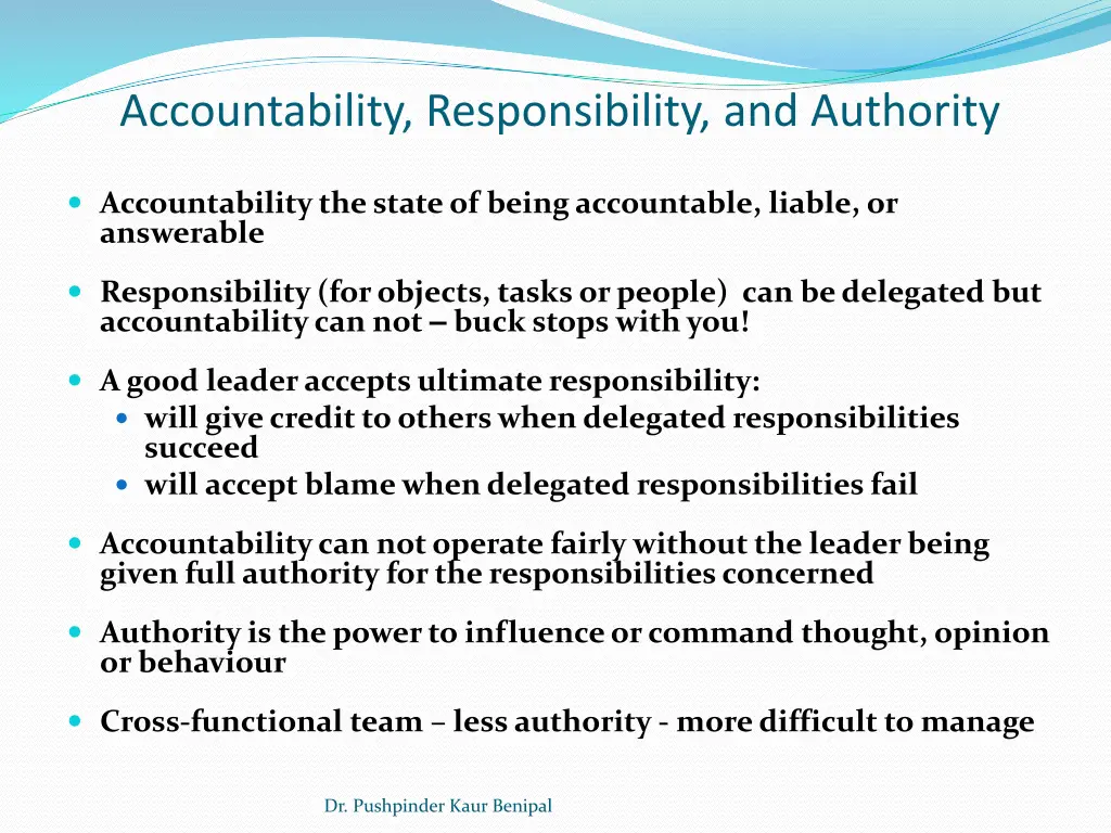 accountability responsibility and authority