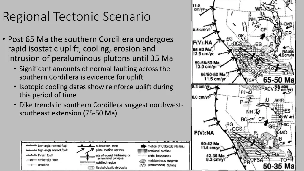 regional tectonic scenario 2