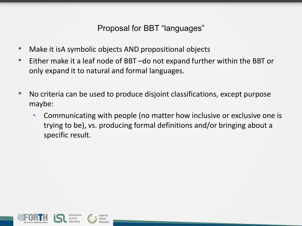 proposal for bbt languages