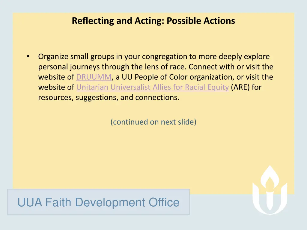 reflecting and acting possible actions 10