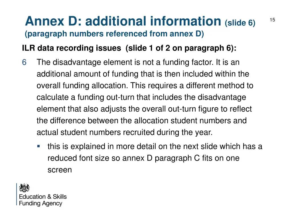 annex d additional information slide 6 paragraph