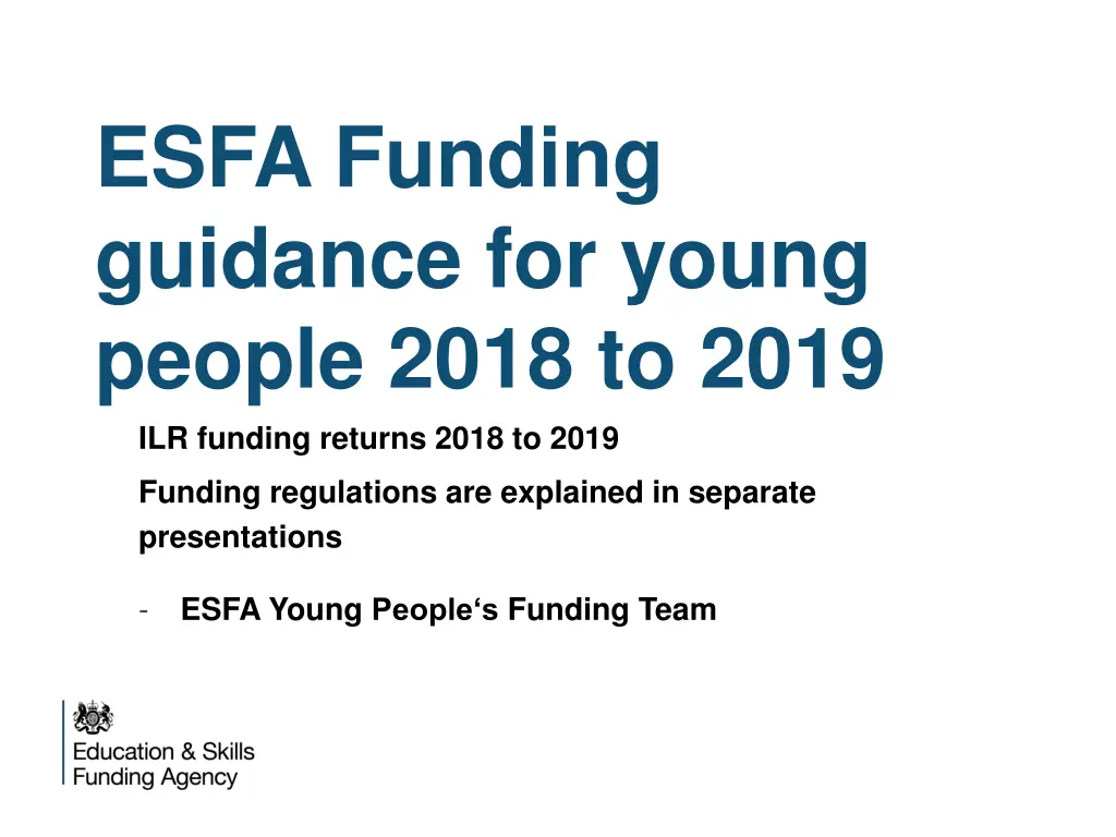 esfa funding guidance for young people 2018 1