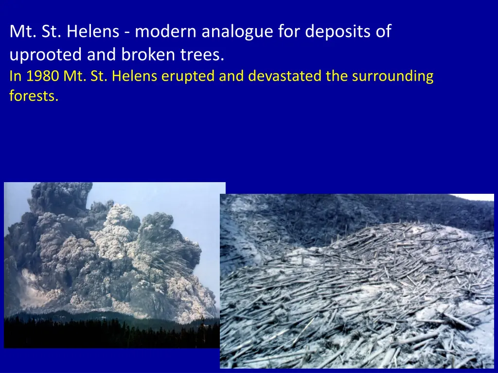 mt st helens modern analogue for deposits