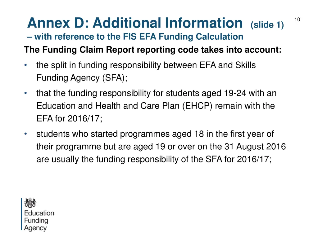 annex d additional information slide 1 with