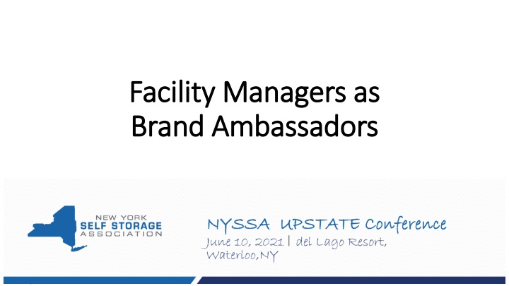 facility managers as facility managers as brand