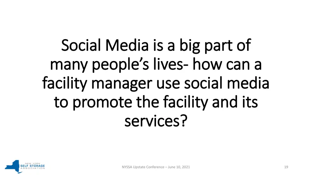 social media is a big part of social media