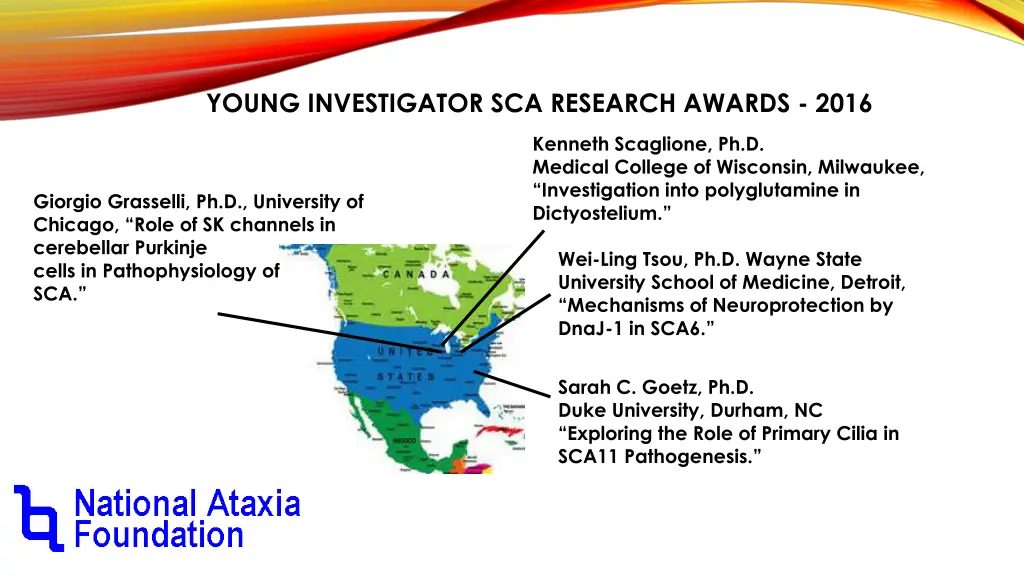 young investigator sca research awards 2016