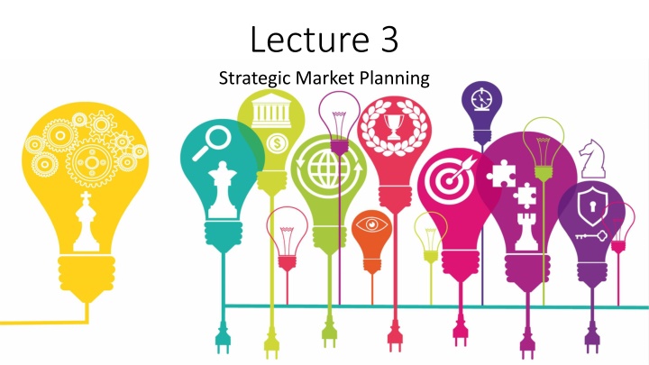 lecture 3 strategic market planning